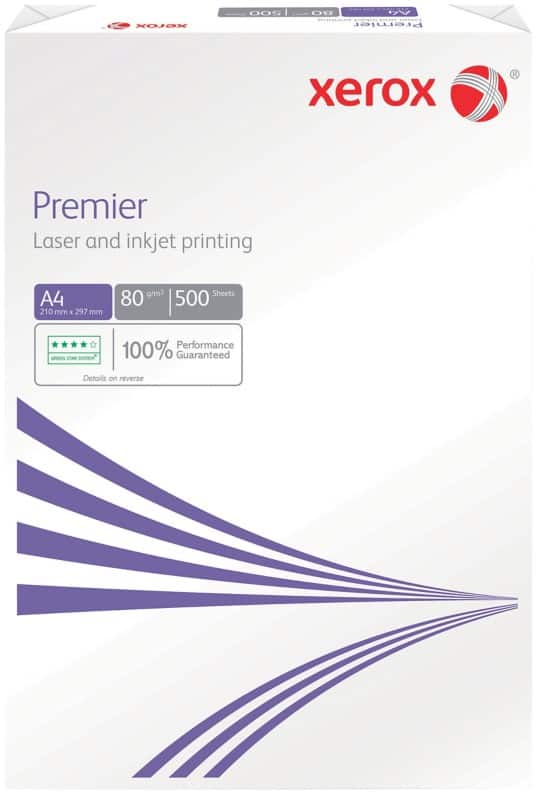 Xerox Premier DIN A4 Druckerpapier 80 g/m² Glatt Weiß 500 Blatt