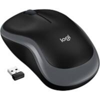 Logitech Maus M185 Grau, Schwarz