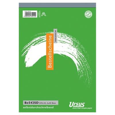 Ursus Style Bestellscheinbuch BE542SD A5 2x40 Blatt selbstdurchschreibend