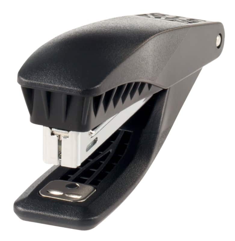 SAX Heftgerät H319 Halbstreifen 10 Blatt Schwarz Nr. 10 Kunststoff, Metall