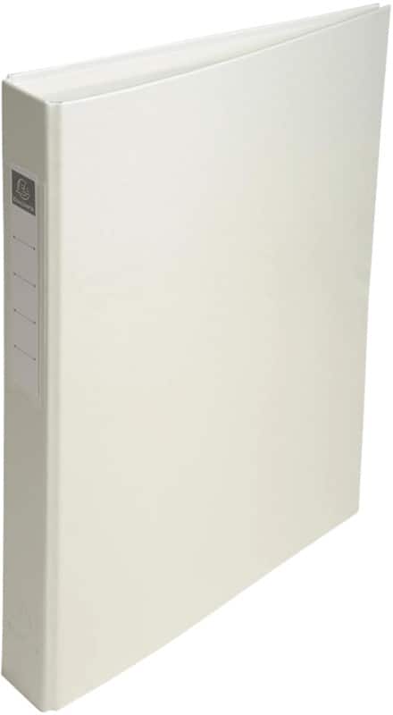 Exacompta Ringbuch DIN A4 Polypropylen 4 Ringe 25 mm Weiß