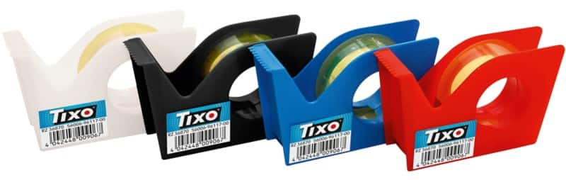 TIXO Klebebandabroller Transparent 15 mm (B) x 10 m (L)