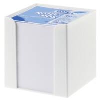 Folia Zettelbox 90 x 90 mm Weiß 700 Blatt