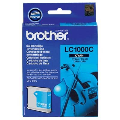 Brother LC1000C Original Tintenpatrone Cyan