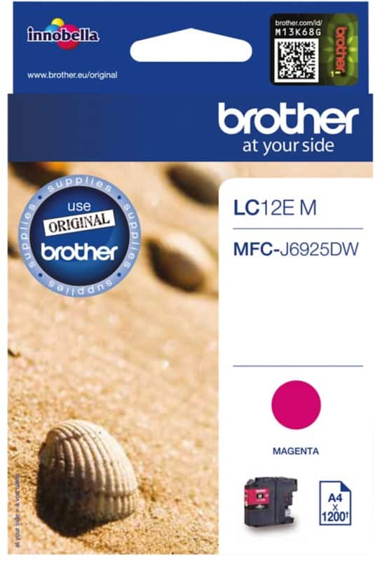 Brother LC-12EM Original Tintenpatrone Magenta