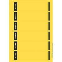 Leitz PC-beschriftbare Selbstklebende Rückenschilder 1686 Für Leitz 1050 Qualitäts-Ordner Gelb 39 x 192 mm 150 Stück