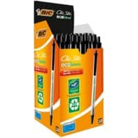 BIC Kugelschreiber Ecolution Clic Stic 0.4 mm Schwarz 50 Stück