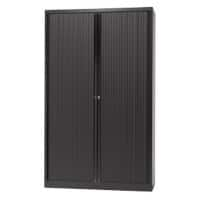 Bisley Rollladenschrank EuroTambour Schwarz 1.200 x 430 x 1.980 mm