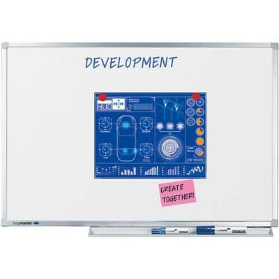 Legamaster Professional Whiteboard Emaille Magnetisch 300 x 155 cm