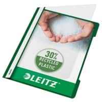 Leitz Standard Plastik-Schnellhefter 4191 DIN A4 PVC 60 Blatt Grün