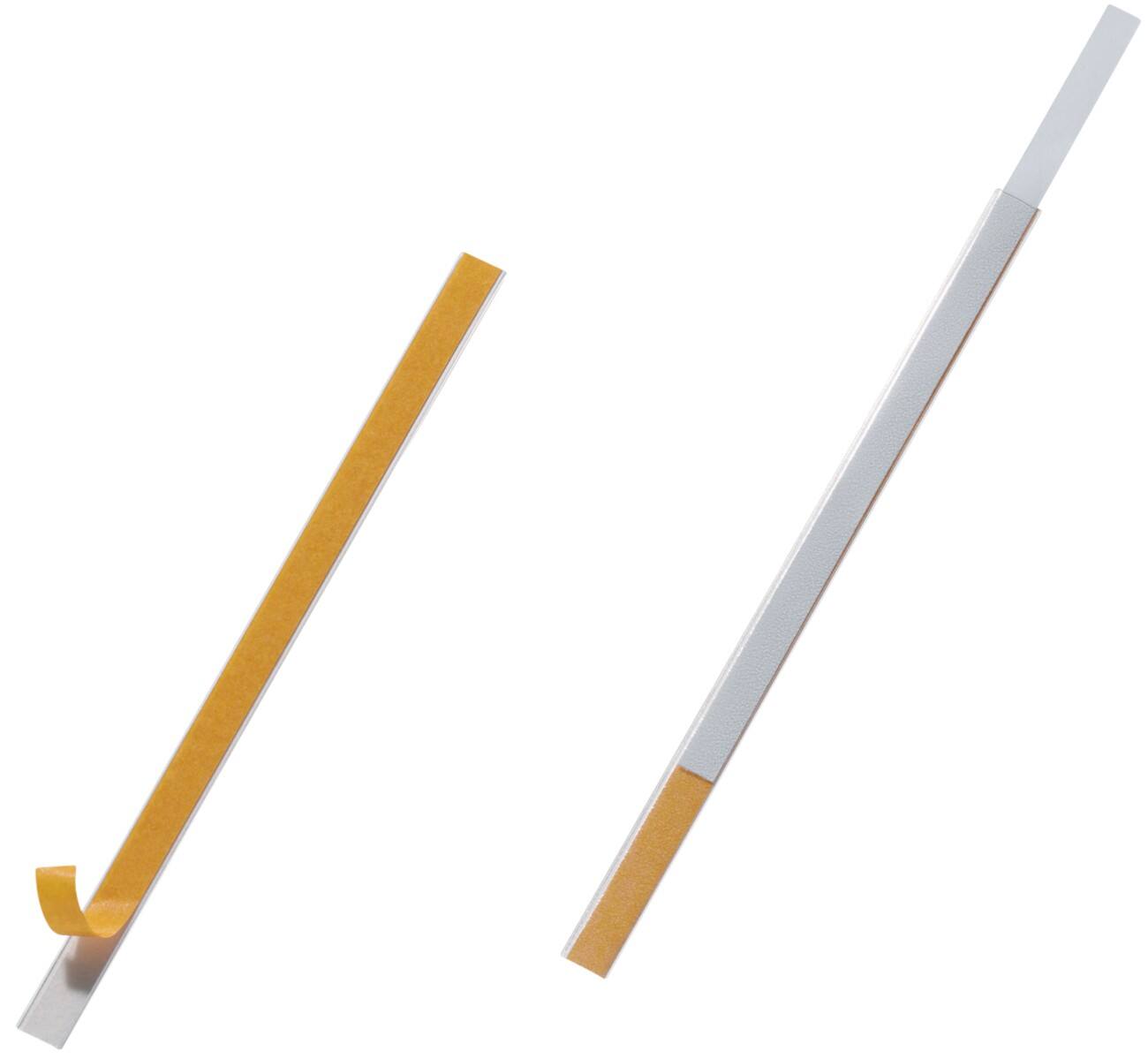 DURABLE Beschriftungsetiketten 8010-19 Transparent 20 x 1 cm 10 Stück