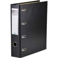 ELBA Rado Plast Doppelordner DIN A5 75 mm Schwarz 4 Ringe PP (Polypropylen) Horizontal
