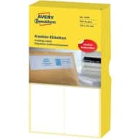 AVERY Zweckform 3440 Frankieretiketten Weiß 163 x 43 mm 250 Blatt à 2 Etiketten