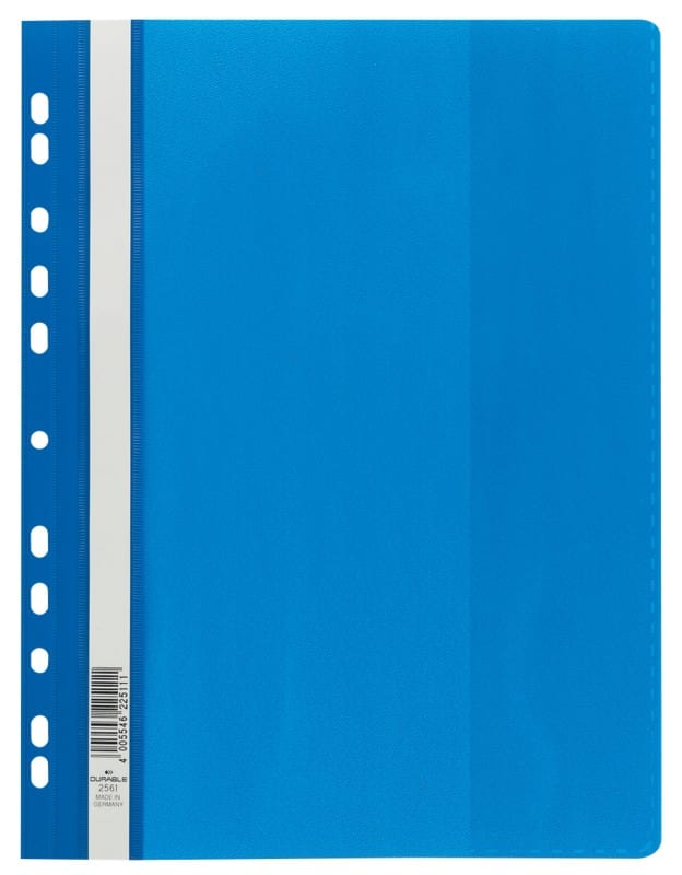 DURABLE Einhänge-Schnellhefter 2561 DIN A4 Blau Hartfolie