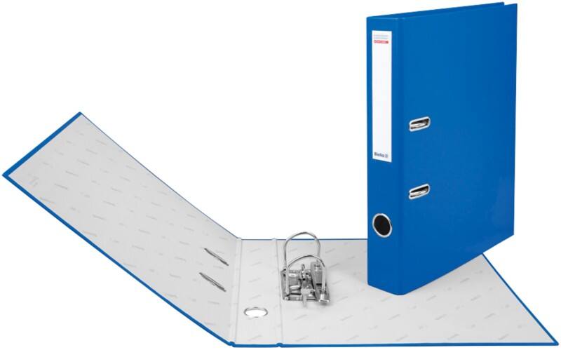 Biella Schmal Ordner DIN A4 40 mm Dunkelblau 2 Ringe 10341407U Kunststoff