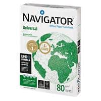 Navigator Universal DIN A4 Druckerpapier 80 g/m² Glatt Weiß 0 Löcher 500 Blatt