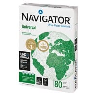 Navigator DIN A4 Kopier-/ Druckerpapier 80 g/m² Glatt Weiß 500 Blatt