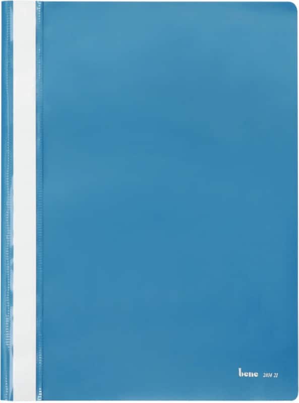 Bene Schnellhefter DIN A4 Blau Polypropylen