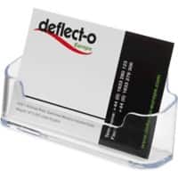 deflect-o Visitenkartenhalter/DE70101, 96x35x45mm, Inhalt für 50 Karten.
