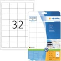 HERMA Universaletiketten 4200 Weiß DIN A4 48,3 x 33,8 mm 25 Blatt à 32 Etiketten