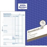 AVERY Zweckform Kassenbuch 305 DIN A5 Perforiert N/A 50 Blatt