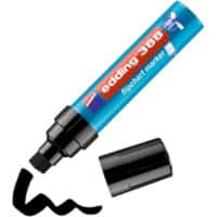 edding 388 Flipchart Marker Extra Breit Keilspitze Schwarz