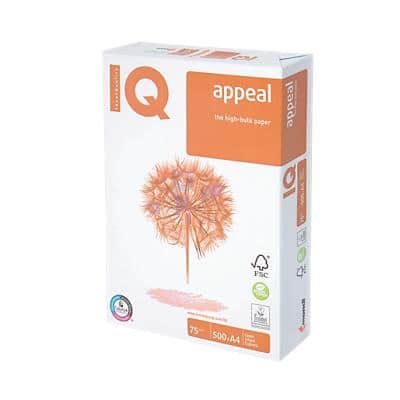 IQ Appeal Kopier-/ Druckerpapier DIN A4 75 g/m² Weiß 500 Blatt