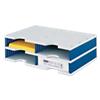 Styro Sortiersystem Grundeinheit Styrodoc® DIN C4 Grau, Blau 48,5 x 33,1 x 15,3 cm