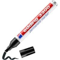 edding 3300 Keilspitze Permanentmarker Breit Keilspitze 5 mm Schwarz Nachfüllbar