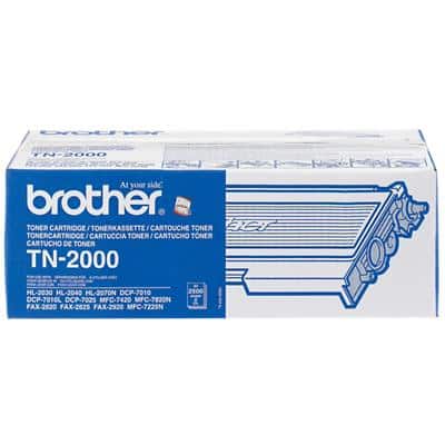 Brother TN-2000 Original Tonerkartusche Schwarz