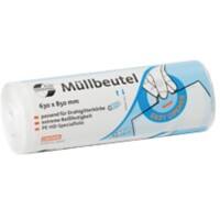 DEISS Universal Plus Leichte Belastung Müllsäcke 80 L  Weiß PE (Polyethylen) 70 Mikron 40 Stück