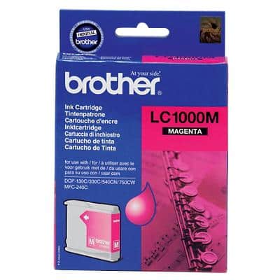 Brother LC1000M Original Tintenpatrone Magenta
