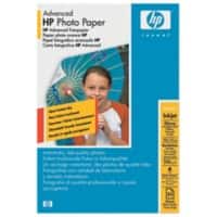 HP Glossy Fotopapier HPQ8691A 100 x 150 mm 250 g/m² Weiß 25 Blatt