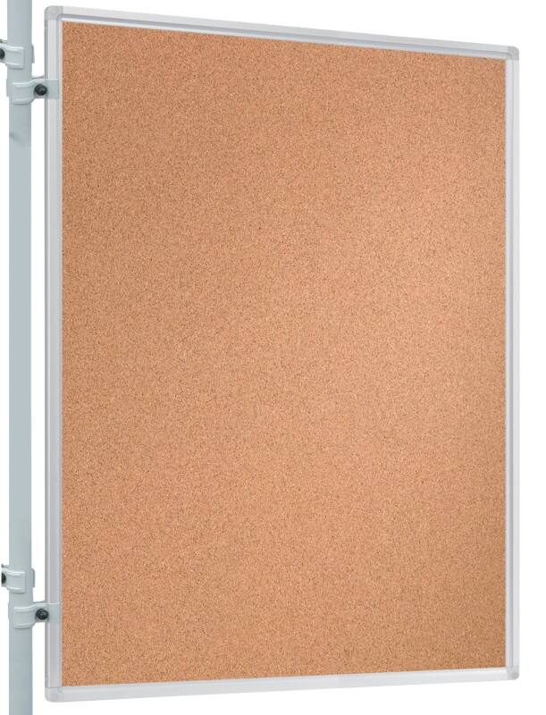Franken Stellwandtafel Montage mit Klemme Kork 1.200 (B) x 1.500 (H) mm Braun ECO