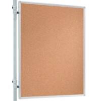 Franken Stellwandtafel Montage mit Klemme Kork 1.200 (B) x 1.500 (H) mm Braun ECO