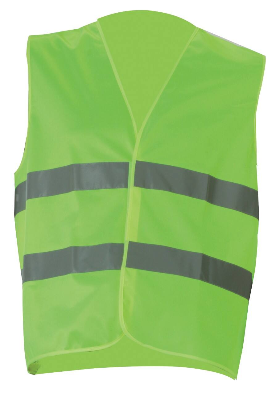 Sicherheitsweste Polyester Grösse S Gelb