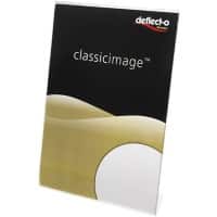 Deflecto Tischaufsteller DIN A4 L-Form 21 (B) x 6,9 (T) x 30,2 (H) cm Transparent