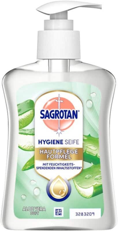 Sagrotan Flüssigseife Flüssig Aloe Vera Weiß 3025780 250 ml