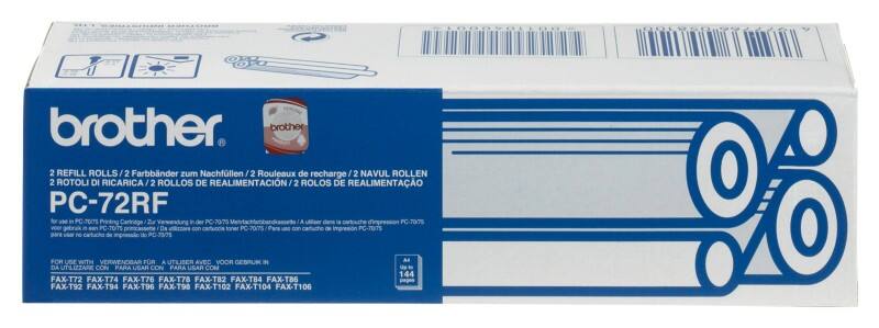Brother Fax-Farbband 8,1 x 15,1 x 2,8 cm 2 Stück