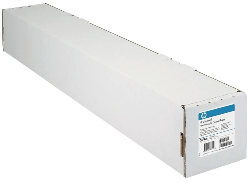 HP Inkjet Matt Plotterpapier 61 cm x 45,7 m 90 g/m² Weiß