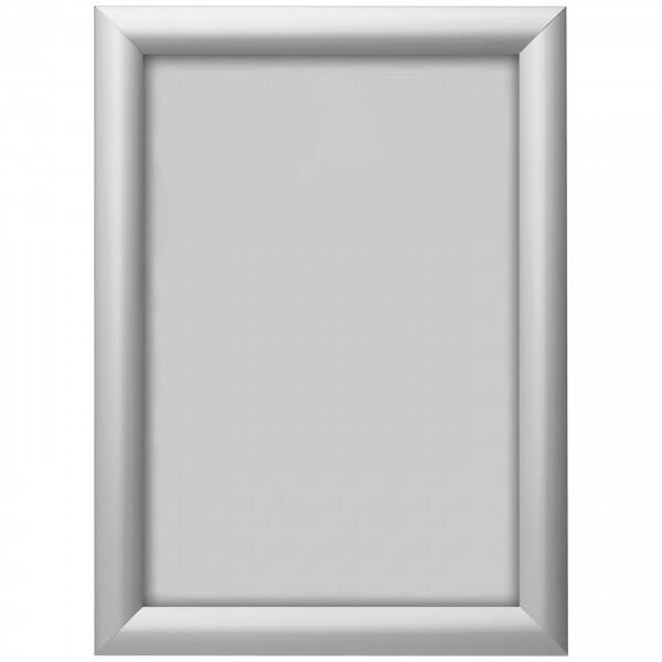 magnetoplan DIN A4 Klapprahmen Silber Aluminium DESFA4S 24 (B) x 1,5 (T) x 32,5 (H) cm