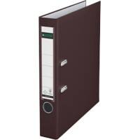 Leitz 180° Ordner DIN A4 52 mm Braun 2 Ringe 1015 PP (Polypropylen) Glatt Hochformat