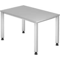 Hammerbacher Schreibtisch Q Serie Grau 1.200 x 685 mm VQS12/5