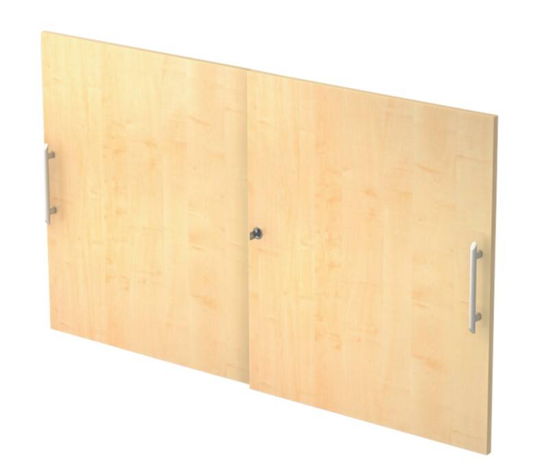 Hammerbacher Türen Matrix mit Aufbau Ahorn 1.200 x 748 mm 2 Stück