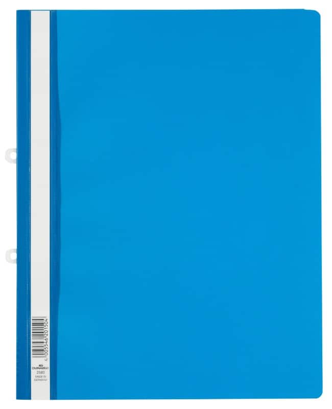 DURABLE ClearView Schnellhefter 258006 DIN A4+ PVC (Polyvinylchlorid) 28 (B) x 33 (H) cm Blau