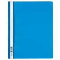 DURABLE ClearView Schnellhefter 258006 DIN A4+ PVC (Polyvinylchlorid) 28 (B) x 33 (H) cm Blau