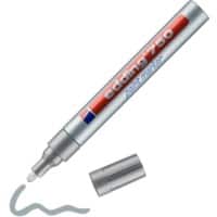 edding Lackmarker 750 Rundspitze 2 mm Silber