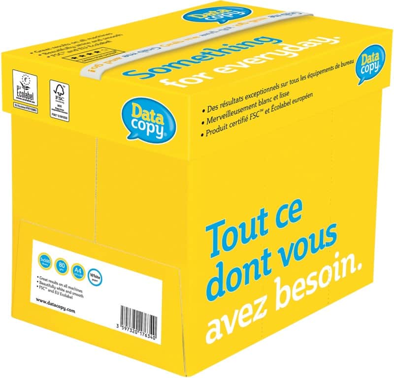 Data Copy Everyday DIN A4 Druckerpapier Weiß 80 g/m² Glatt 2500 Blatt