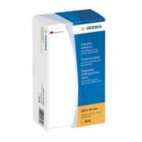 HERMA Frankieretiketten 4329 Weiß 163 x 45 mm 1 Blatt à 500 Etiketten