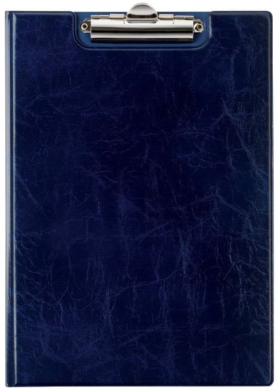 DURABLE Klemmbrettmappe DIN A4 Karton, PP (Polypropylen) Blau Hoch 235506